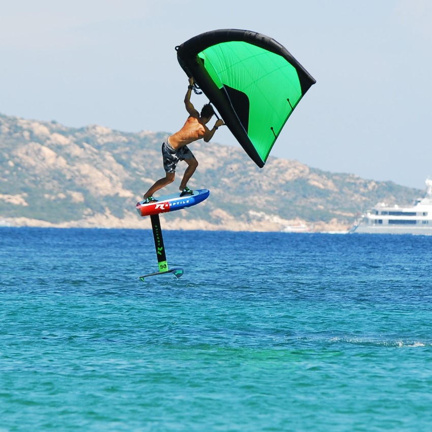 wing foil Reptile, how to jump